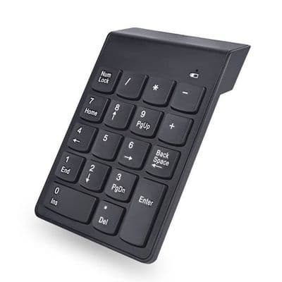 Pavé numérique sans fil 2,4 GHz – 18 touches