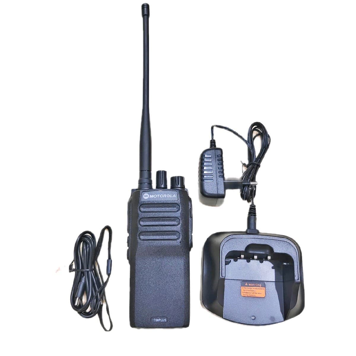 Talkie-walkie Motorola 1700 Plus UHF – Noir