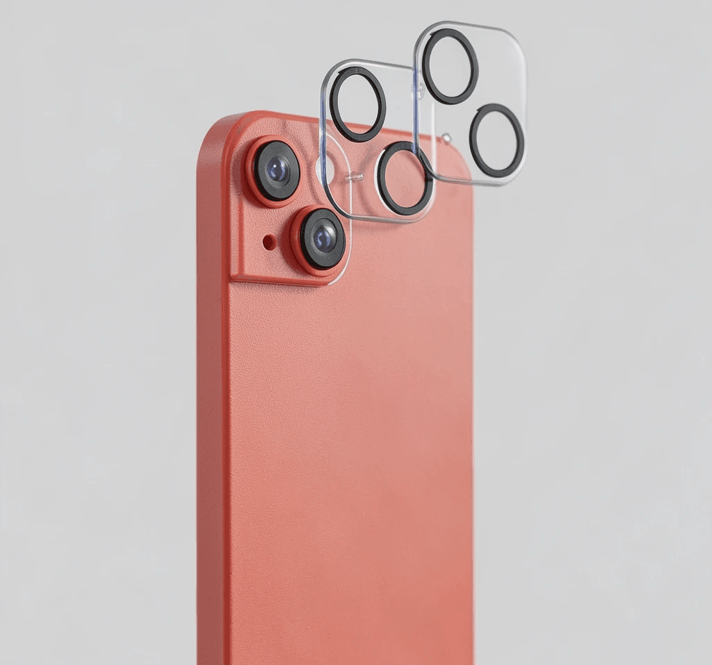 Protecteur d'objectif de caméra pour iPhone 13 / iPhone 13 mini – Verre trempé 9H